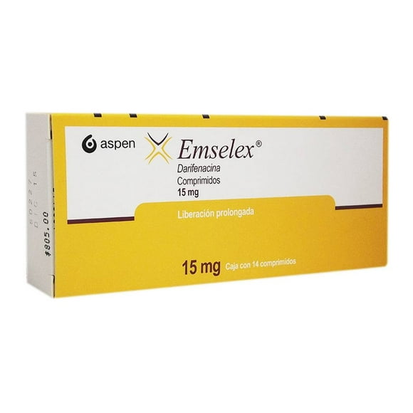 Emselex 15 mg comprimidos 14 pzas