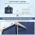 thumbnail image 3 of Desirable Life 40in 4 Layer Expandable Suitcase Bag Collapsible Rolling Wheeled Duffle Bag Large for Home Storage Cargo Travel Business Moving Luggage, 3 of 8