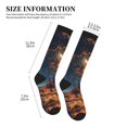 thumbnail image 2 of Compression Socks for Women and Men - Cowboy Boots Under Starry Sky Compression Socks Circulation for Workout, 2 of 8