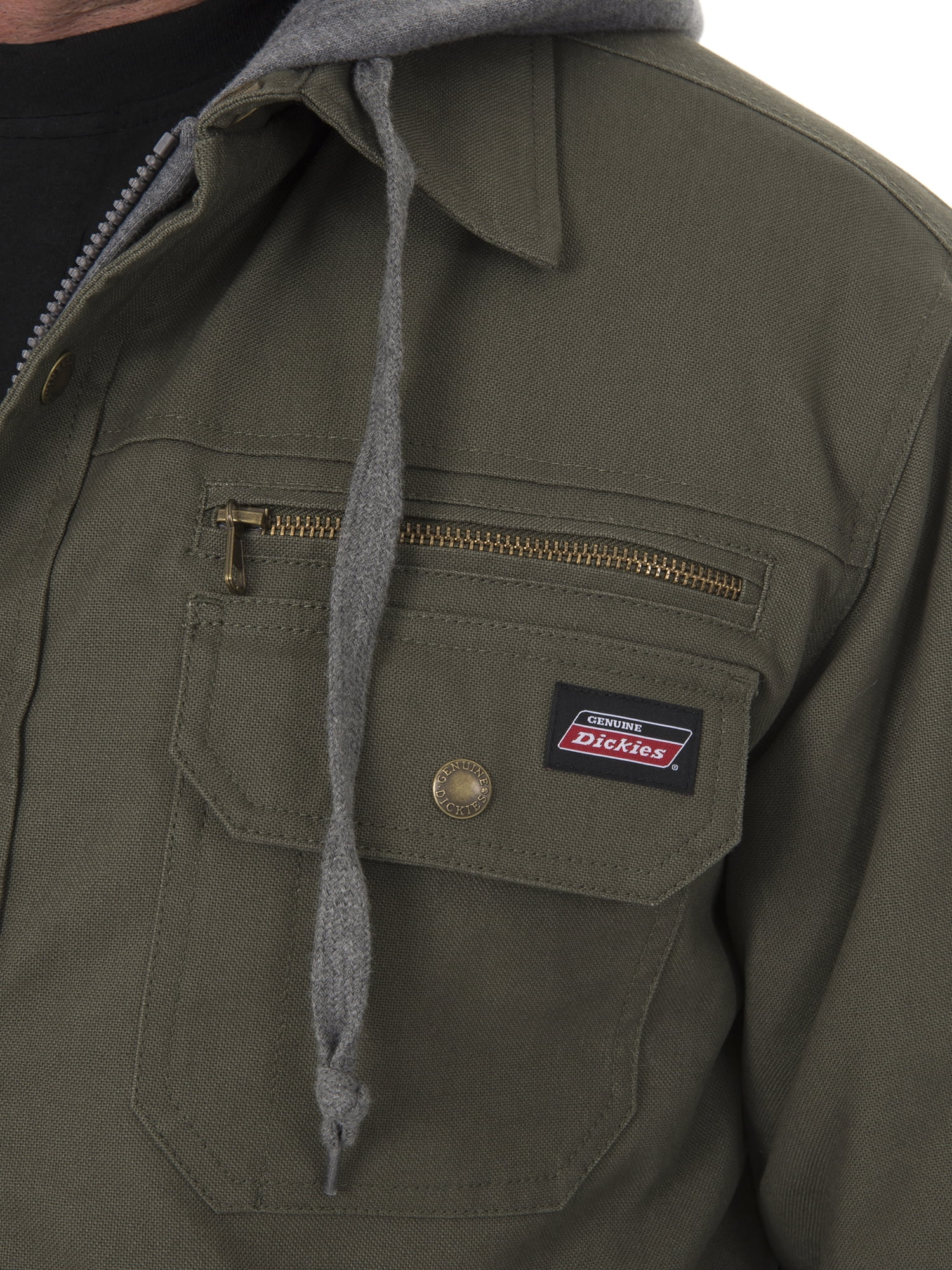 Genuine Dickies Men's Canvas Shirt Jacket