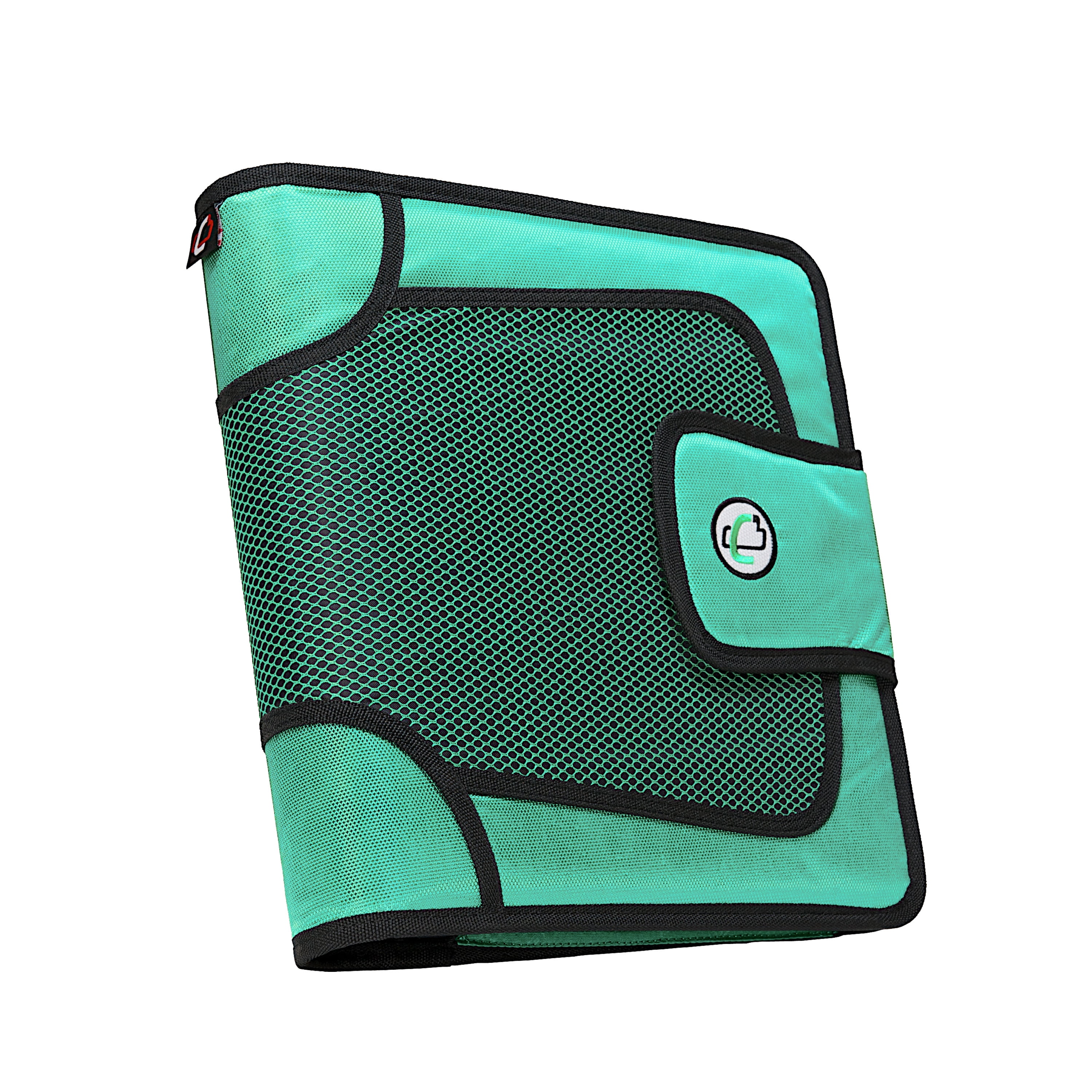 Case It Open Tab Binder with 5Subject File, 2 inch, Mint, S816