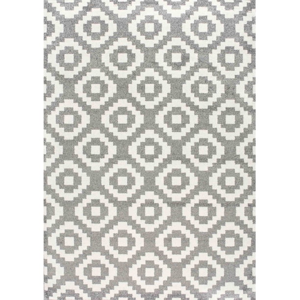 nuLOOM MachineMade Pixel Trellis Julian Area Rug