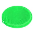 thumbnail image 1 of Silicone Shower Foot Scrubber Mat Massage Pad With Suction Cups Wall Mounted Exfoliating Bath Wash For Deep Cleaning And Relaxation, 1 of 3