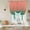 Green Orange, variant on Teal Ombre Balloon Curtains for Windows, Bedroom Curtains 54 Inch Length, Contemporary Gradient Abstract Art Tie Up Curtains Panels Thermal Insulated Bathroom Curtains Window 42"x54"