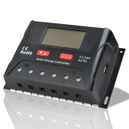 

for PWM Solar Charge Controller 12V 24V Solar Intelligent Regulator