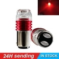 thumbnail image 3 of 1/2pzs foco LED roja Estrobo/Flash 6000K/CC 12V para Luz de freno/Luz intermitente para coche, 3 of 4