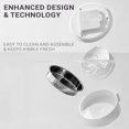 thumbnail image 2 of Instachew Purechew Mini Automatic Smart Cat Feeder, Smart Food Dispenser for Cats and Dogs, Automatic Dog Feeder, 2 of 6