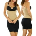 thumbnail image 3 of ToBeInStyle Women's Seamless Underbust Shaping Camisole w/Adjustable Straps - Beige - XL/2X, 3 of 7