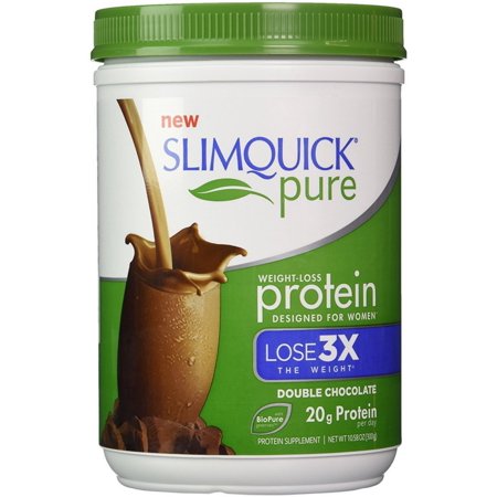 SLIMQUICK Pure Women's Weight-Loss Protein Powder, Double ...