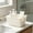 White, variant on Plastic Storage Basket with Handle, Decorative Organizer for Home, Nursery, Bedroom, Lightweight and Sturdy for Toys, Clothes, and Household Items White