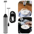 thumbnail image 2 of 1PC Rechargeable Electric Milk Frother Handheld Coffee Cappuccino Maker, 2 of 8