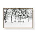 thumbnail image 2 of wall26 Floating Framed Canvas Wall Art for Living Room, Bedroom Black and White Tree Art Canvas Prints for Home Decoration Ready to Hang - 24x36 inches, 2 of 4