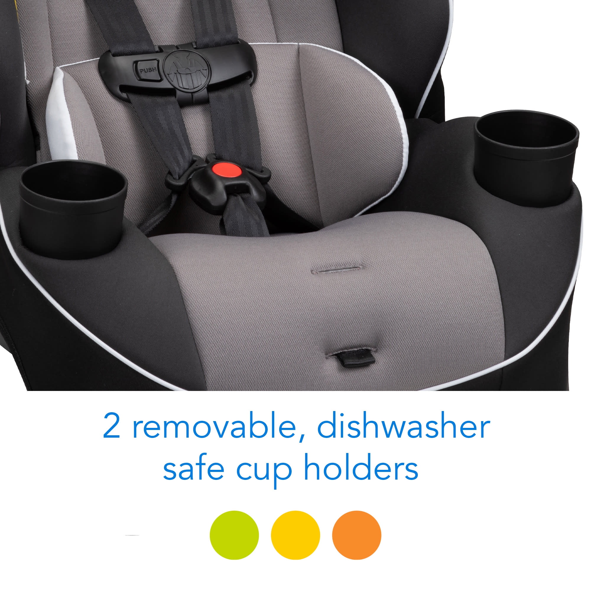 Cosco Easy Elite AllinOne Convertible Car Seat, Sleet atelieryuwa