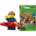 thumbnail image 1 of Lego 71029 Collectable Minifigures Series 21 - Airplane Girl, 1 of 1