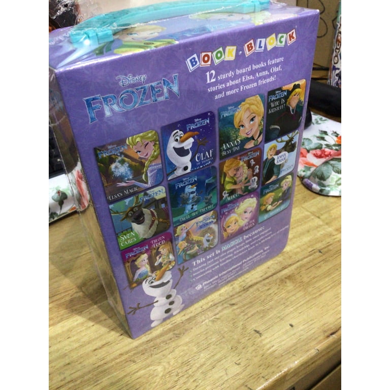 PI Kids, Disney Frozen: 12 Board Books, 12 Book Set, Unisex