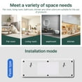 thumbnail image 3 of 2-IN-1 Air Purifier and Aromatherapy Diffuser with Digital Touch Screen Timing Function 4 Modes No Drilling Wall Mount Ionizer Air Purifier and Aroma Diffuser for Pets Bedroom Dorm Home Office Hotel, 3 of 9