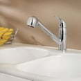 thumbnail image 3 of Pfister Pfirst Series 1-Handle Pull-Out Kitchen Faucet in Polished Chrome, 3 of 3