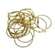 thumbnail image 3 of 20 piezas redondo liso de 30mm, accesorios de ambre para pendientes y abalorios de vino Oro Hugo pendientes de aro grandes, 3 of 6