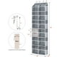 thumbnail image 2 of Organizador para colocar sobre la puerta Univivi, 6 niveles y 12 compartimentos, gris, 2 of 7