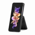 thumbnail image 4 of SaniMore for Samsung Galaxy Z Flip 4 6.7" 2022 Case, Detachable Zipper Wallet Card Slots Kickstand Wireless Charging Wear-resistant PU Leather Shockproof Folding Case for Galaxy Z Flip 4, Black, 4 of 10