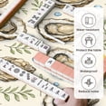 thumbnail image 5 of Mahjong Mat 31.5" x 31.5" Hand Drawn Oyster Lemon Green Leaves Non-Slip Noise Reduction Mahjong Tiles Table Cover for Dominoes Poker Card Board and Tile Games, 5 of 6