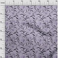 thumbnail image 3 of oneOone Rayon Pastel Purple Fabric Floral Retro Dress Material Fabric Print Fabric By The Yard 56 Inch Wide, 3 of 5