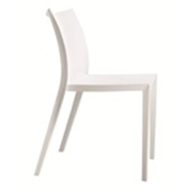 Fine Mod Imports FMI2015yellow Square Dining Chair- Yellow