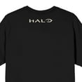 thumbnail image 4 of HALO UNSC Soldier Fighting Wolf Monster Adult Black Short Sleeve Tee-5XLB, 4 of 4