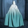 thumbnail image 5 of Hvyesh Halloween Cape with Hood Reversible Hooded Cape Cloak Adult Unisex Theme Party Long Hooded Cloak Costume, 5 of 5