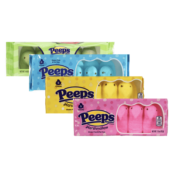 Peeps Multi-Flavored Marshmallows, 4Pk