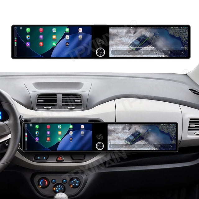 TPXINXIN Dual 12.3 inch Screen Car Radio For Chevrolet Spin 2013-2018 Android GPS Navigation Multimedia Video Player Stereo Receiver Head Unit