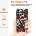 thumbnail image 5 of Skull Rose Case for Samsung Galaxy S21 ,Aesthetic Art Design Pattern TPU Shock Proof Cover Case, 5 of 6