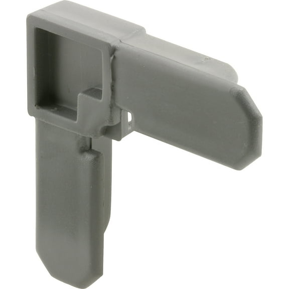 5/16 in. x 3/4 in., Gray, Plastic, Screen Frame Corner (100-pack)
