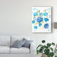 thumbnail image 3 of Trademark Fine Art 'Cerulean Blooms I' Canvas Art by Regina Moore, 3 of 4