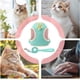 thumbnail image 3 of Dog harness for walks Reflective cat harness Breathable dog harnesses for walking, hiking, camping, park, tropical green S, 3 of 5