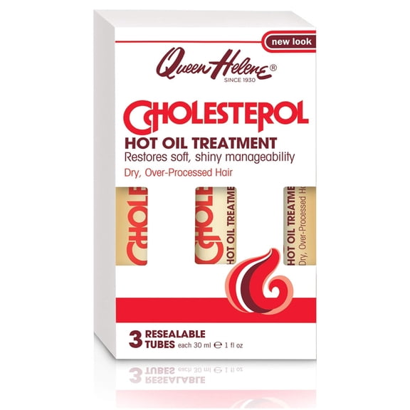 Queen Helene Cholesterol Hot Oil Treatment, 3 Ea, 3 pack