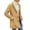 Khaki, variant on Vedolay Men's Lightweight Jackets Long Sleeve Button Down Blazer Jacket Coat Outwear Clothes AG,2XL