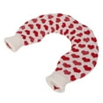 thumbnail image 3 of Bolsa De Agua Caliente En Forma De U, Patrones De Corazón A Prueba De Explosiones Para Mantener El Calor, Reducir La Rigidez Del Cuello, Bolsa De Agua Caliente Para Uso En ANGGREK U Shaped Water Heating Bag, 3 of 8