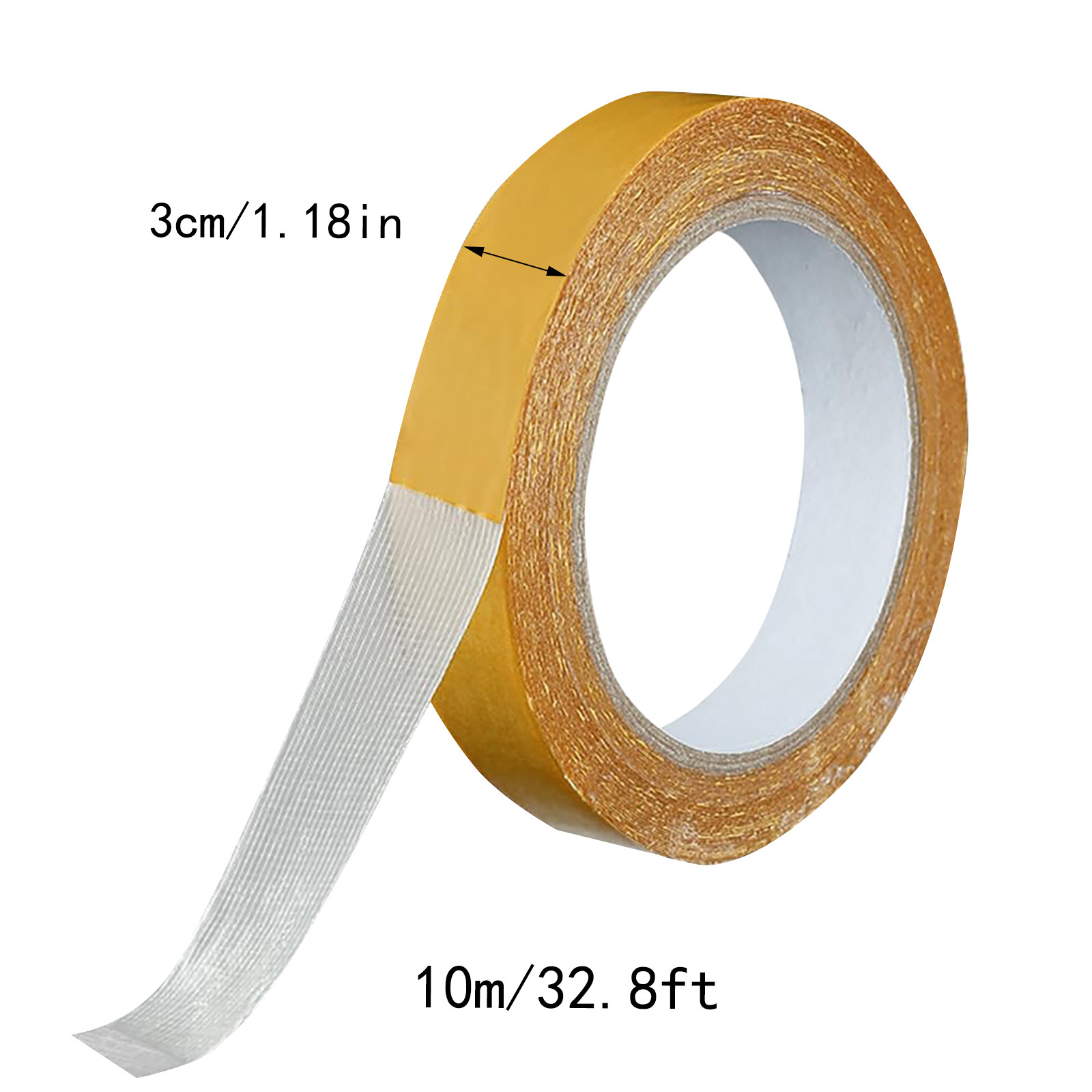 Strong Double Fiber Mesh Tape New Double Tape Heavy Duty Fiberglass ...