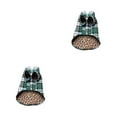 thumbnail image 1 of Greeniant Camisa a cuadros para mascotas Suavidad Camisetas para perros pequeños Otoño e invierno flexibles Estilo simple Tallas múltiples Verde S 2Conjunto, 1 of 6