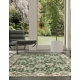 thumbnail image 4 of Unique Loom Penrose Collection Area Rug - Krystle (2' 2" x 3' Rectangle Green/Beige), 4 of 7