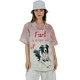 thumbnail image 4 of Every Fart is Love Note Border Collie Guilty Face Happy Valentine's Hawaiian Shirt Breathable Summer Unisex Merch Borders Dog Lovers Gifts Idea - 01016, 4 of 6