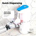 thumbnail image 2 of Automatic-Foaming-Soap-Dispenser-Touchless, White Hand Soap Dispenser 13oz/350ml Wall Mounted & Countertop Design（sky blue）, 2 of 5