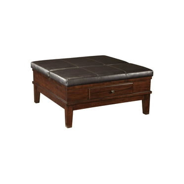 T Home Rowley Adjustable Coffee Table With Ottomans In Dark Cherry Com T Home Rowley Adjustable Coffee, Woodbridge Home Designs Rowley Gas Lift Coffee Table With Ottomans
