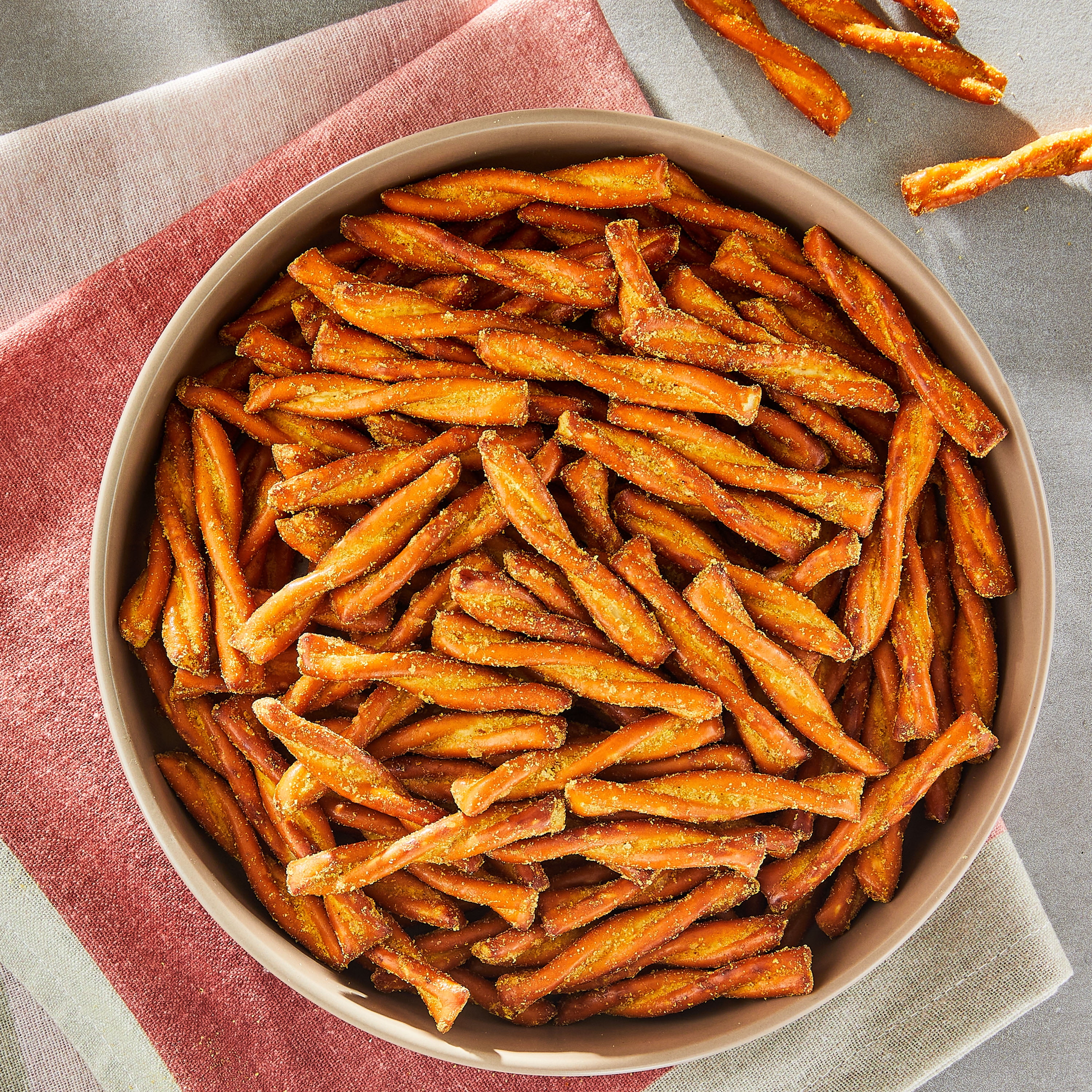 Great Value Honey Mustard Seasoned Pretzel Twists, 16 oz