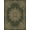 Dark Green, Pattern 7, variant on ODIKA 8'x10' Washable Area Rug Bold Emblem Interlocking Motifs Transitional Faded Decorative for Living Room, Under Sectional, Family , Durable, Non-Slip