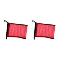 thumbnail image 1 of Transemion Dive Swimming Drawstring Mesh Bag Storage for Gear Diving Snorkel Red 9 Inch x 6.5 Inch 2Set, 1 of 6