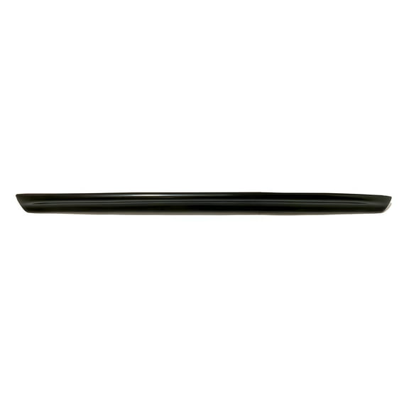 Ikon Motorsports Trunk Spoiler Compatible with 2002-2007 Mitsubishi Lancer EVO Sedan 4-Door MDP Style Unpainted Black PU Polyurethane Plastic Rear Trunk Lid Spoiler Wing Lip