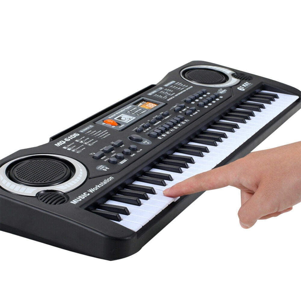61 Key Music Electronic Keyboard Digital Piano Organ with Microphone Electronic Keyboard
