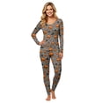 thumbnail image 2 of 2026 Matching Family Halloween Pajamas Set, Fall Sleepwear, Ghost & Pumpkin Printed Holiday Sleepwear, Soft Loungewear PJs Outfit, 2 of 5